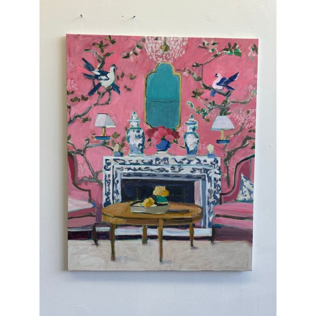 Impressionist “C’est Si Bon” an Original 24”x30” Painting on Canvas by Michelle Heimann . For Sale - Image 3 of 3