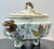 Royal Worcester Rare Antique Royal Worcester Hand Painted Chinoiserie Porcelain Tureen, Elaborate Elephant Molded Handles & Dragon Head With Chicken Feet Lid Handle For Sale - Image 4 of 15