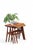 1970s Danish No. 40 Nesting Tables in Teak by Erling Torvits for Heltborg Møbler, 1960s, Set of 3 For Sale - Image 5 of 18