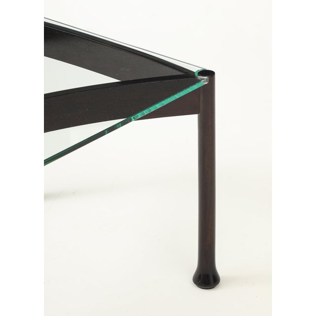 1960's Mid-Century Modern Italian Coffee Table With Glass Top For Sale - Image 14 of 17