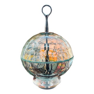 Murano Cut Glass Table Lamp, 1970s For Sale