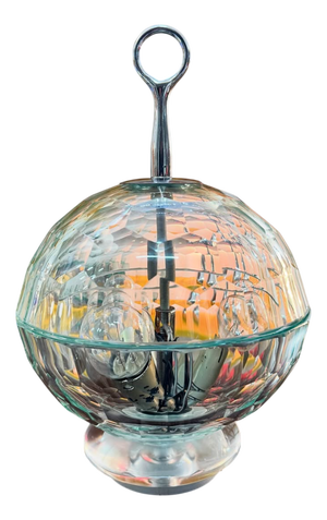 Murano Cut Glass Table Lamp, 1970s