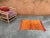 Orange 1990s Small Moroccan Orange Rug - 2'8" X 3'7" Ft For Sale - Image 8 of 9