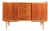 Scandinavian Teak and Oak Highboard, 1960s For Sale