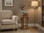 Oriental Vintage Style Light Brown Wood Plant Stand Pedestal Table For Sale In San Francisco - Image 6 of 8