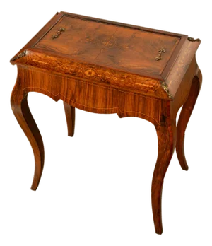 Antique French Marquetry Rosewood & Ormolu Jardiniere Wine Celarette Table 1860