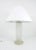 Table Lamp with Sandblasted Glass Base by Karl Springer, 1970s For Sale - Image 3 of 11