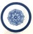 Bombay Asian Garden Floral Rosette Desert Plates Set Of 6 different beautiful blue and white center floral rosette design...