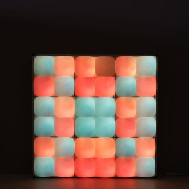 Vintage Chroma Wall Light Object by Jeremy Lord, 1990 For Sale - Image 12 of 18