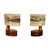 Brutalist Vintage Table Lamps from Maison Regain, 1960s, Set of 2 For Sale - Image 3 of 9