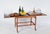 Teak Extending Serving Table Drinks Cart Trolley by Kurt Østervig for Jason Møbler, Denmark, 1960s For Sale - Image 10 of 18