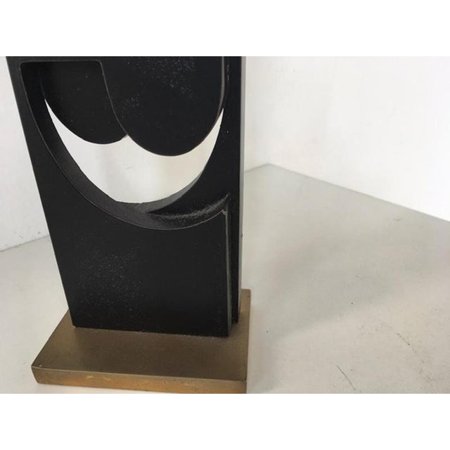 Postmodern Abstract Bronze Sculpture attributed to Roberto Vecchione, Italy, 1998 For Sale - Image 9 of 16