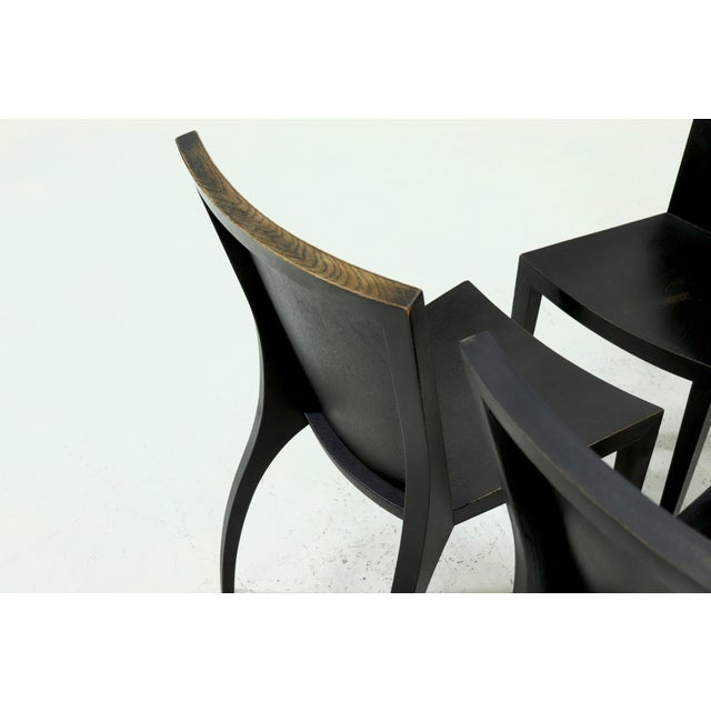 Milano Dining Chairs by Danilo Silvestrin for Gunther Lambert, 1980s, Set of 4 For Sale - Image 10 of 14