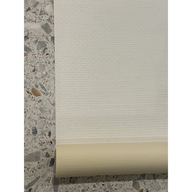 Phillip Jeffries 3 (12 Yd) Rolls of Phillip Jeffries "Basket Case" Grasscloth Wallpaper For Sale - Image 4 of 6