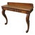 Wood Carved Oak Console Table For Sale - Image 7 of 7