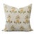 Lauren Servati Textiles, Unfading Flower // Goldenrod Pillow, 18"x18" For Sale