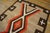 1920s Gray Lozenge Crossing Antique American Navajo Rug 4'9" X 7'3" Flatweave Wool Carpet For Sale - Image 12 of 16