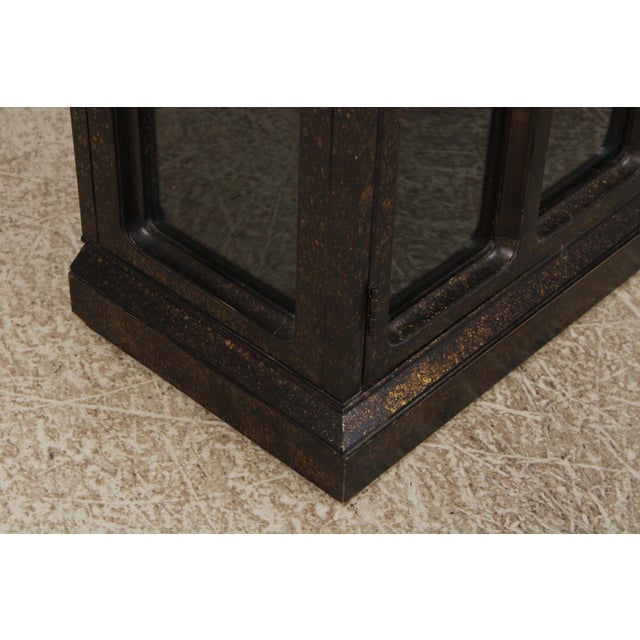 Drexel Et Cetera Mid Century Modern Glass Display Cabinet For Sale - Image 9 of 15