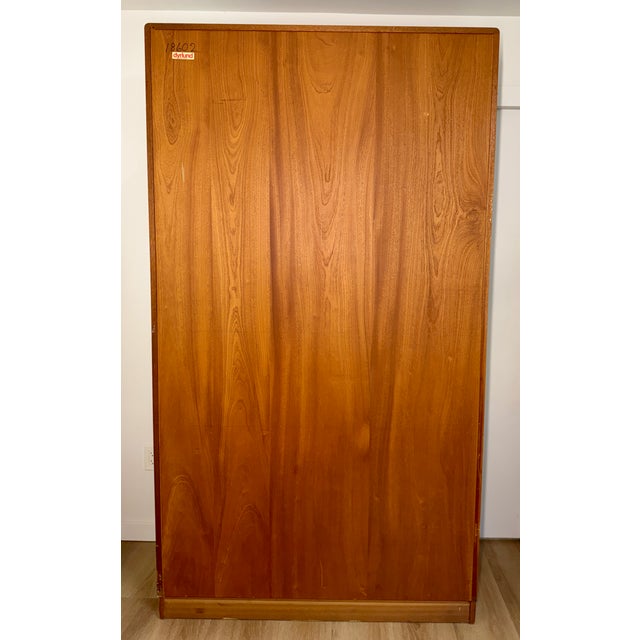 Drylund Drylund Mid Century Modern Danish Teak Bookcase Wall Unit, 2pc Located Near Sf, Ca For Sale - Image 4 of 14
