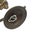 Art Deco Metal Wall Lamp, Poland, 1950s For Sale - Image 6 of 8