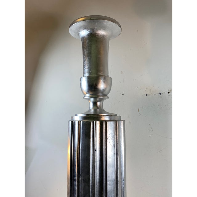 Art Deco Revival Wood Torches - a Pair For Sale In Philadelphia - Image 6 of 11