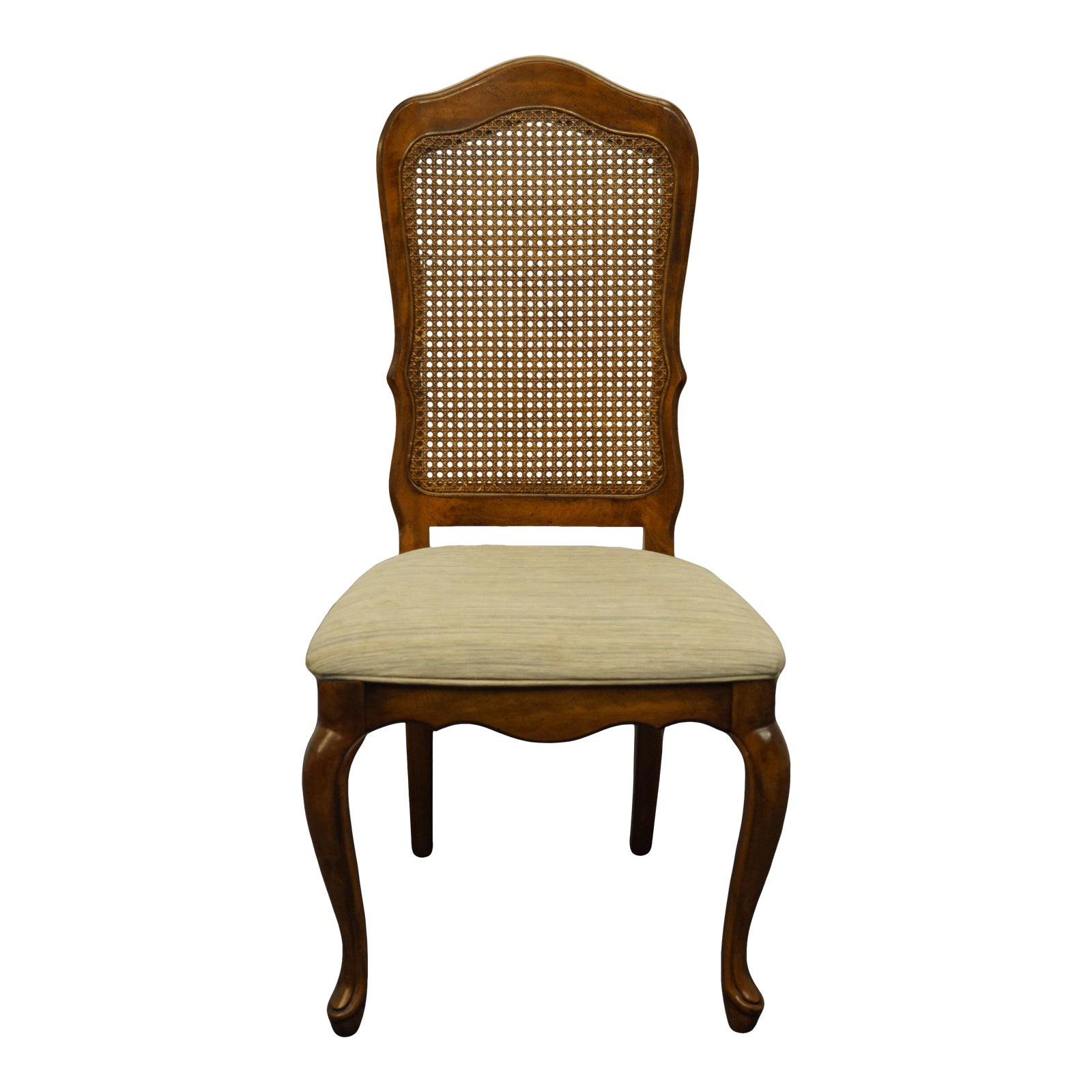 Stanley Furniture Italian Provincial Cane Back Dining Side Chair 6811