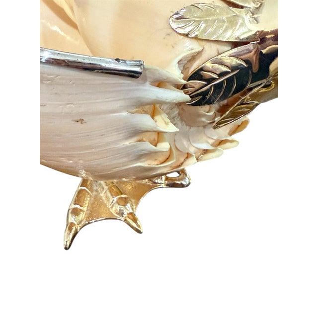 Gabriella Binazzi Large Shell Duck Sculptural Bowl 1970's For Sale - Image 10 of 12