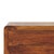 Chestnut-Finish Mango Wood 3-Drawer Dresser For Sale - Image 4 of 8
