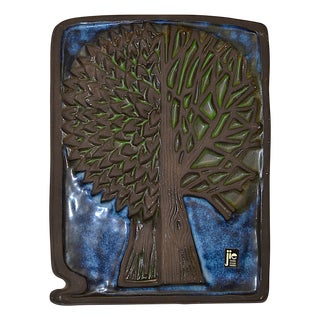 Wall Plaque by Jie Verkstad Design Aimo, Sweden For Sale