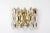 1970s Golden Gilded Brass and Crystal Sconces from Palwa, Germany, 1970s, Set of 2 For Sale - Image 5 of 6