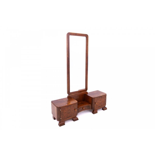 Art Deco Dressing Table, Poland, 1940s For Sale - Image 3 of 14