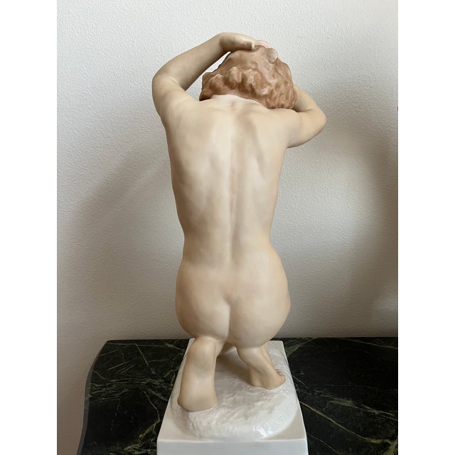 Hutscheneruther Mid-Century Porcelain Female Figure Sculpture For Sale - Image 4 of 11