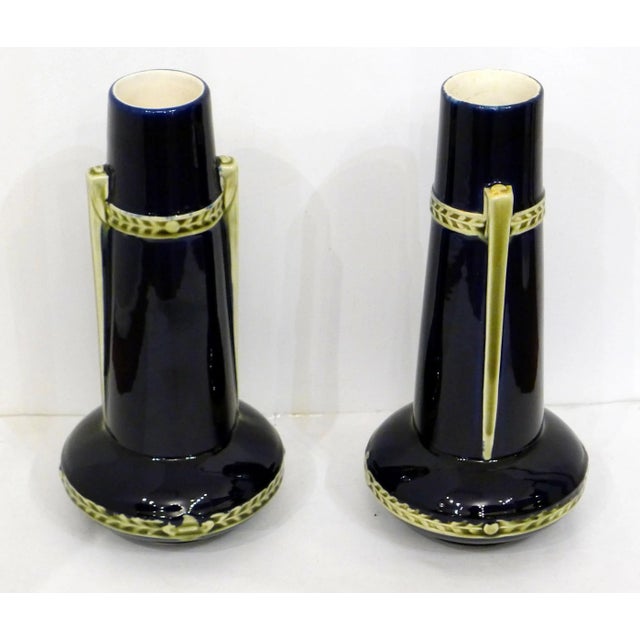 Vintage Art Deco Vases & Planter from De Bruyn, Set of 3 For Sale - Image 9 of 18
