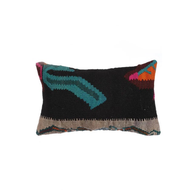 Handmade Kilim Pillow Cover For Sale - Image 4 of 4