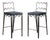 Pair of 'Méandre' Counter Stools by Design Frères For Sale