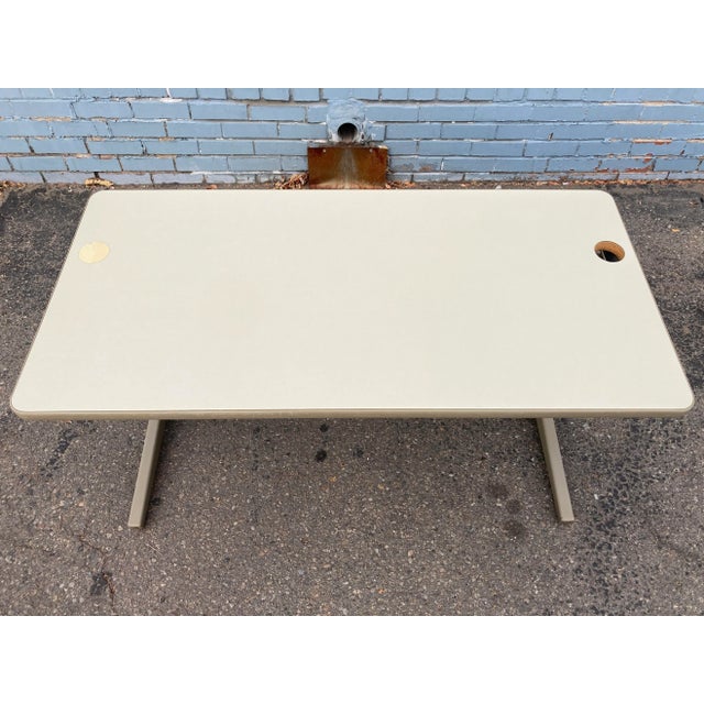 Mid-Century Modern Herman Miller Action Office Table For Sale - Image 9 of 13