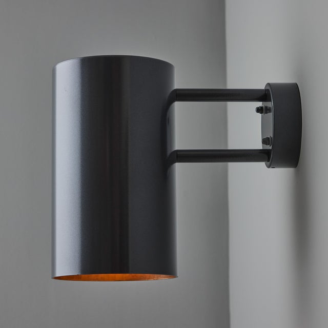 Pair of Hans-Agne Jakobsson C627/110 'Rulle' Sconces in Painted Steel For Sale - Image 11 of 11