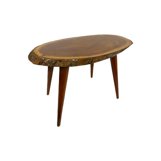 Mid-20th Century Tree Trunk Wine or Side Table by Carl Auböck For Sale