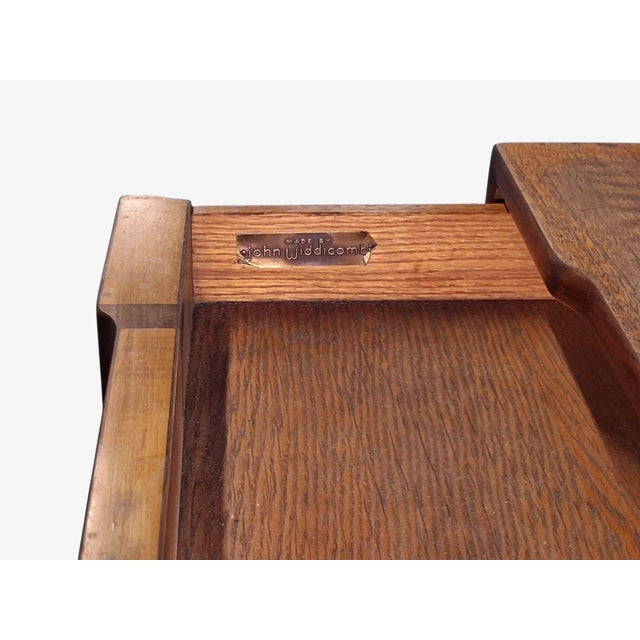 John Widdicomb, American Modern, Nightstand, Walnut, Brass, Usa, 1960s For Sale - Image 10 of 13