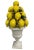 Mediterranean 1980s Italian Ceramic Lemon Topiary For Sale - Image 3 of 4