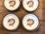 Set of 8 Mid Century Modern Thanksgiving "Turkey Design" Plates Made in Finland by Arabia Signed For Sale In New York - Image 6 of 12