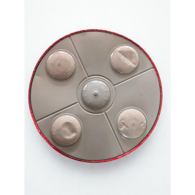 Rare 1930s Michigan Rummy Vintage Game Tray With Card Design For Sale - Image 9 of 10