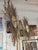 Early 20th Century Monumental Brutalist Starburst Mirror 9 Foot Tall Sculptures For Sale - Image 4 of 17