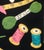 Novelty Sewing Theme Felt Tote Handbag, 1950's For Sale In Atlanta - Image 6 of 14