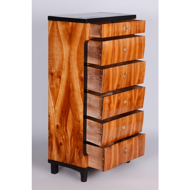 Brown Biedermeier Cherrywood Shelf, Austria, 1810s For Sale - Image 8 of 16