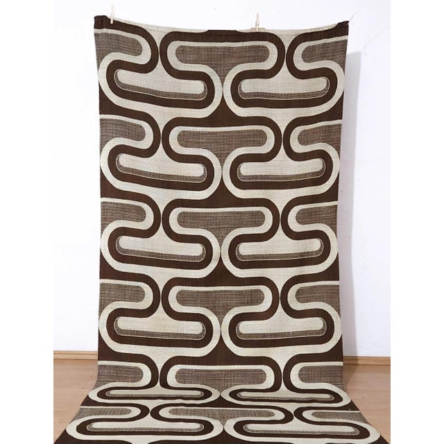 Mid-Century Curtain Panels, 1970s, Set of 2, in Flawless conditions. Designed 1970 to 1979