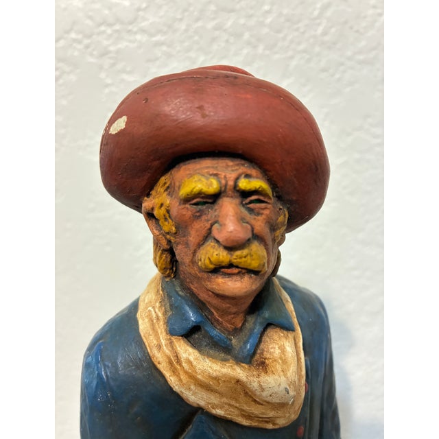 Vintage Western Cowboy Figurine Statue For Sale - Image 12 of 13
