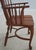 Set of 6 Solid Cherry Brace Back Windsor Chairs For Sale - Image 10 of 18