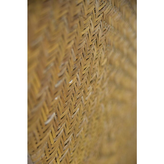 Vintage German Rattan Lounge Chair with Extendable Ottoman, 1930s For Sale - Image 17 of 18