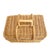 Late 20th Century Late 20th Century Lidded Wicker Picnic Basket With Handles For Sale - Image 5 of 8